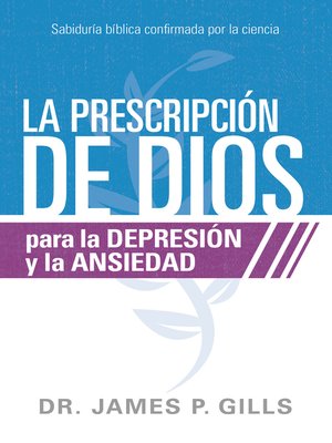 cover image of La prescripción de Dios para la depresión y la ansiedad / God's Rx for Depression and Anxiety